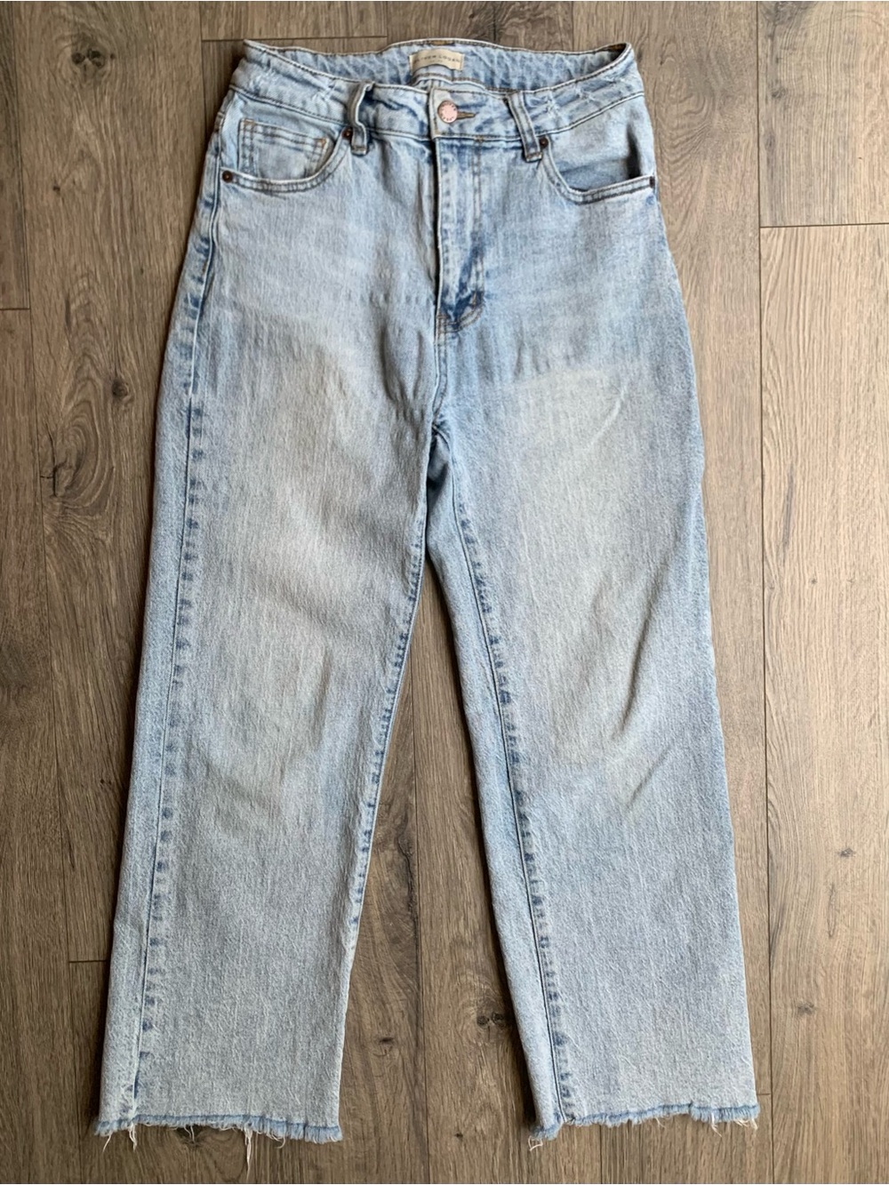Oliver Logan High-Rise Light Wash Straight Leg Women’s Jeans